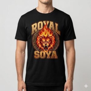 coffee printed black tshirt